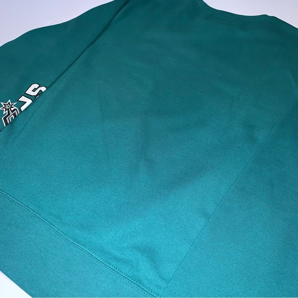 San Antonio Spurs '47 Teal 22/23 City Edition Two-Peat Sweatshirt-Size XL New - Picture 7 of 11